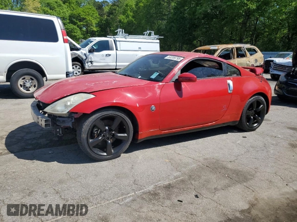 2008 Nissan 350Z Grand Touring with VIN JN1BZ34E98M752731, listed as a Copart auction lot 53209795 with 119,951 mi miles and Salvage Title. Bid and sale history available at carsss.com. Image 1.