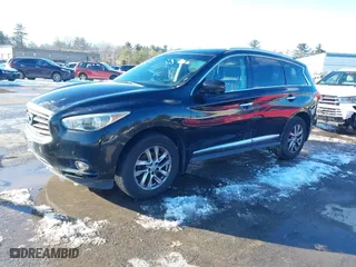 2013 Infiniti JX35 with VIN 5N1AL0MM9DC339378, listed as a IAAI auction lot 41540647 with 127,212 mi miles. Bid and sale history available at carsss.com. Image 17.