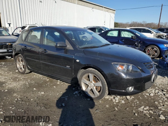 2006 Mazda 3 S Grand Touring with VIN JM1BK344X61417632, listed as a Copart auction lot 84854884 with 187,242 mi miles and Salvage Title. Bid and sale history available at DreamBid. Image 4.