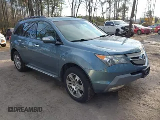 2007 Acura MDX Tech Pkg with VIN 2HNYD28317H512058, listed as a IAAI auction lot 41667373 with 201,533 mi miles. Bid and sale history available at carsss.com. Image 1.