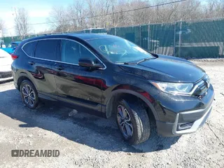 2021 Honda CR-V EX with VIN 2HKRW2H51MH676600, listed as a IAAI auction lot 41622461 with 86,252 mi miles. Bid and sale history available at carsss.com. Image 1.
