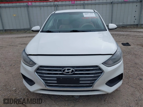 2019 Hyundai Accent SE with VIN 3KPC24A33KE045001, listed as a IAAI auction lot 40857224 with Not Provided miles and . Bid and sale history available at carsss.com. Image 11.