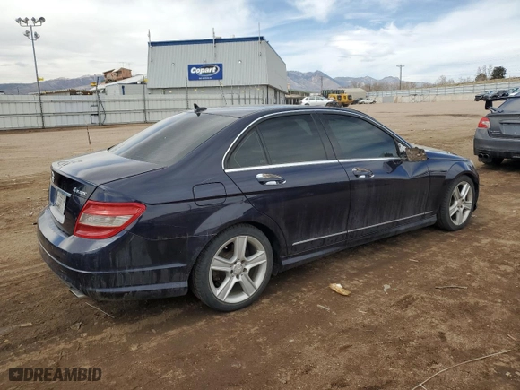 2010 Mercedes-Benz C-Class C 300 Sport with VIN WDDGF8BB5AF438110, listed as a Copart auction lot 49652165 with 200,889 mi miles and Salvage Title. Bid and sale history available at carsss.com. Image 3.