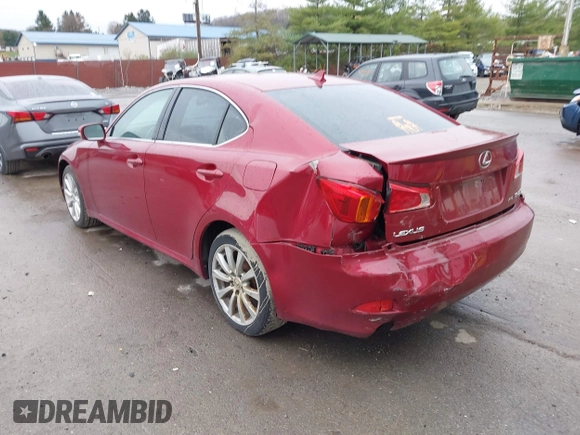 2009 Lexus IS 250 z VIN JTHCK262895028140, wystawiony jako IAAI lot #41996151 z przebiegiem 216 365 mil mil oraz . Historia ofert i sprzedaży dostępna na DreamBid. Obrazek 6.