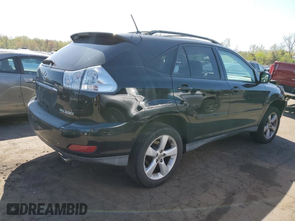 2005 Lexus RX 330 with VIN 2T2HA31U95C085996, listed as a Copart auction lot 54369305 with 111,088 mi miles and Salvage Title. Bid and sale history available at DreamBid. Image 3.