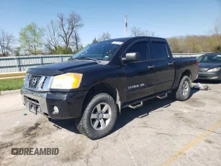 2012 Nissan Titan S with VIN 1N6AA0EC5CN306006, listed as a Copart auction lot 52043045 with 230,118 mi miles and Salvage title. Bid and sale history available at DreamBid. Image 1.