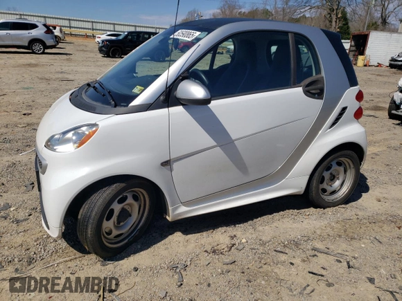2015 Smart fortwo Passion z VIN WMEEJ3BA3FK809467, wystawiony jako Copart lot #50590865 z przebiegiem 83 821 mil mil oraz Szkody całkowita. Historia ofert i sprzedaży dostępna na DreamBid. Obrazek 1.