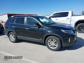 2015 Kia Sorento LX with VIN 5XYKTDA60FG607237, listed as a IAAI auction lot 41690678 with 114,380 mi miles. Bid and sale history available at carsss.com. Image 13.