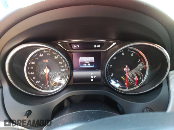 2018 Mercedes-Benz CLA with VIN WDDSJ4EB7JN633189, listed as a Copart auction lot 37712953 with 56,158 mi miles. Bid and sale history available at carsss.com. Image 9.