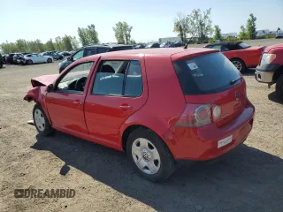 2008 Volkswagen Golf with VIN 9BWEL41J384013881, listed as a Copart auction lot 69623154 with Not provided miles and Non repairable. Bid and sale history available at DreamBid. Image 2.