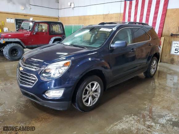 2017 Chevrolet Equinox LT with VIN 2GNFLFEKXH6121711, listed as a Copart auction lot 53075725 with 131,810 mi miles and Clean Title. Bid and sale history available at carsss.com. Image 1.