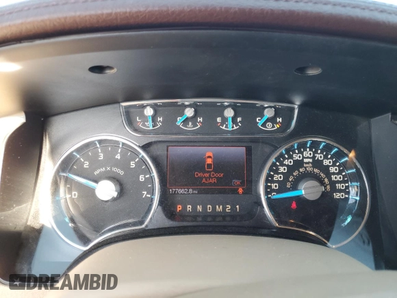 2013 Ford F-150 XL with VIN 1FTFW1ET3DKD35944, listed as a Copart auction lot 53875155 with 177,662 mi miles and Salvage Title. Bid and sale history available at carsss.com. Image 9.