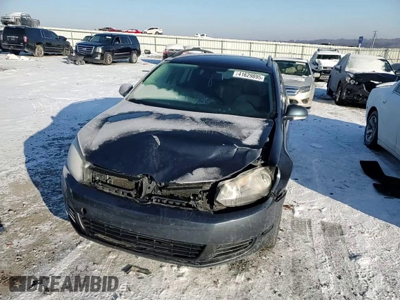 2010 Volkswagen Jetta SportWagen S with VIN 3VWKX7AJXAM628051, listed as a Copart auction lot 41629895 with 154,372 mi miles and Salvage Title. Bid and sale history available at carsss.com. Image 11.
