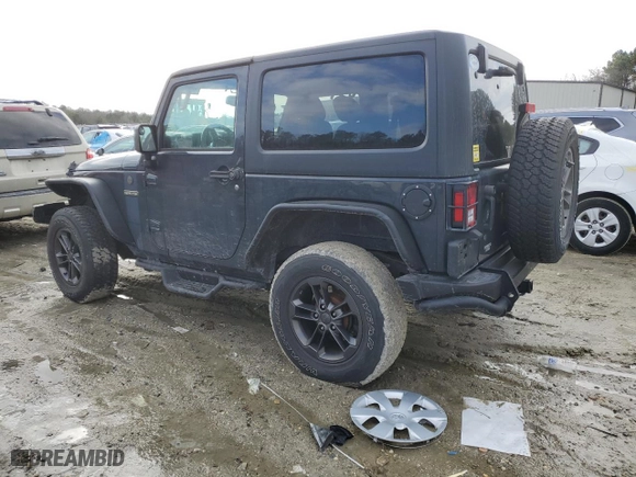 2018 Jeep Wrangler JK Sport with VIN 1C4AJWAG9JL924713, listed as a Copart auction lot 42178565 with 49,477 mi miles and Salvage Title. Bid and sale history available at carsss.com. Image 2.