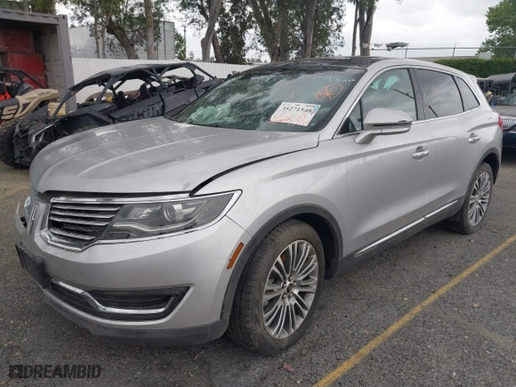 2016 Lincoln MKX Reserve with VIN 2LMTJ8LR3GBL52307, listed as a IAAI auction lot 35271548 with 55,940 mi miles. Bid and sale history available at carsss.com. Image 16.