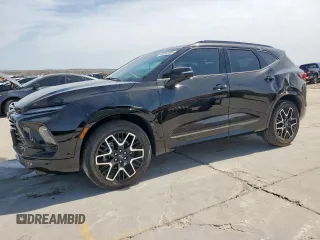 2024 Chevrolet Blazer RS z VIN 3GNKBERSXRS218593, wystawiony jako Copart lot #49293005 z przebiegiem 36 529 mil mil oraz Szkoda całkowita • Salvage title. Historia ofert i sprzedaży dostępna na DreamBid. Obrazek 1.