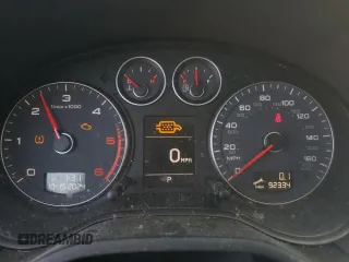 2013 Audi A3 Premium Plus z VIN WAUKJAFMXDA020159, wystawiony jako Copart lot #75719724 z przebiegiem 92 334 mil mil oraz Szkoda całkowita • Salvage title. Historia ofert i sprzedaży dostępna na DreamBid. Obrazek 9.