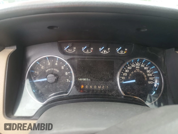 2012 Ford F-150 XL with VIN 1FTFW1ET5CKD24264, listed as a Copart auction lot 55592245 with 149,186 mi miles and Clean Title. Bid and sale history available at carsss.com. Image 9.
