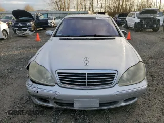2001 Mercedes-Benz S 320/430/500 with VIN WDBNG70J01A180593, listed as a Copart auction lot 87868835 with 156,759 mi miles and Salvage Title. Bid and sale history available at carsss.com. Image 5.