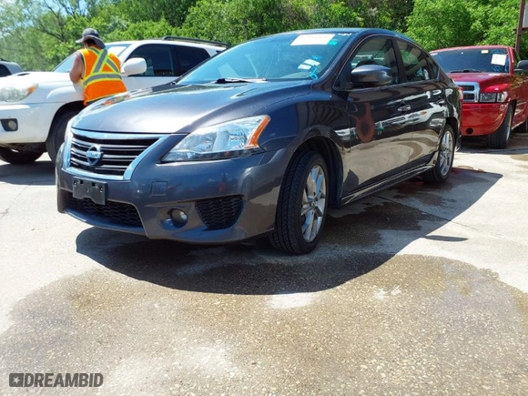 2014 Nissan Sentra SV with VIN 3N1AB7AP4EY243314, listed as a IAAI auction lot 42101060 with 185,491 mi miles. Bid and sale history available at carsss.com. Image 2.