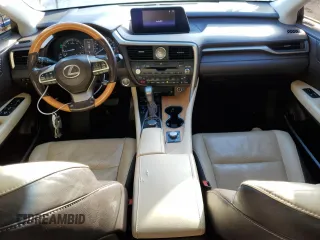 2018 Lexus RX with VIN JTJGZKCA7J2004019, listed as a Copart auction lot 89269035 with 123,825 mi miles and Salvage Title. Bid and sale history available at carsss.com. Image 8.