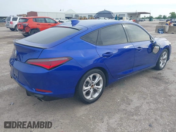 2023 Acura Integra w/A-Spec Package with VIN 19UDE4H37PA016405, listed as a IAAI auction lot 42449598 with 32,742 mi miles and . Bid and sale history available at DreamBid. Image 4.