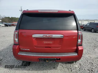 2015 GMC Yukon Denali with VIN 1GKS2CKJXFR180512, listed as a Copart auction lot 48249475 with 209,477 mi miles and Salvage Title. Bid and sale history available at carsss.com. Image 6.