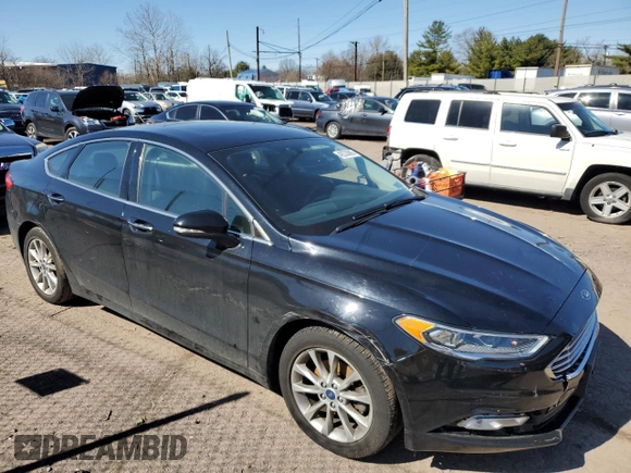 2017 Ford Fusion SE with VIN 3FA6P0HD8HR153501, listed as a Copart auction lot 49233685 with 99,872 mi miles and Salvage Title. Bid and sale history available at carsss.com. Image 4.