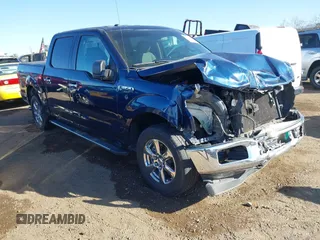 2018 Ford F-150 XL with VIN 1FTEW1CG4JKF04849, listed as a IAAI auction lot 41402025 with 135,474 mi miles. Bid and sale history available at carsss.com. Image 1.