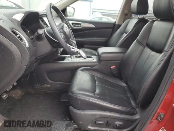 2018 Nissan Pathfinder SL with VIN 5N1DR2MN9JC675625, listed as a Copart auction lot 60612005 with 148,504 mi miles and Salvage title. Bid and sale history available at DreamBid. Image 7.