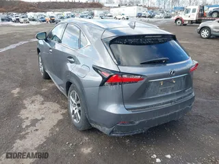 2015 Lexus NX 300h with VIN JTJBJRBZ1F2018555, listed as a IAAI auction lot 41528256 with 115,169 mi miles. Bid and sale history available at carsss.com. Image 3.
