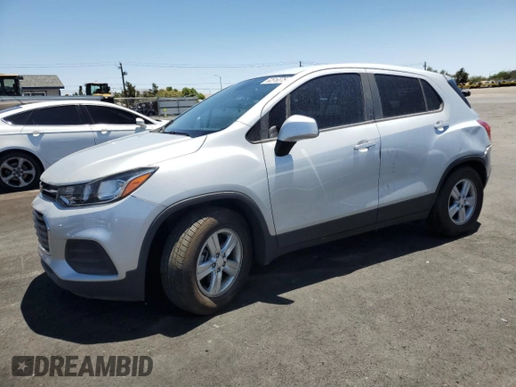 2020 Chevrolet Trax LS with VIN 3GNCJKSB0LL204347, listed as a Copart auction lot 63516375 with 35,720 mi miles and Salvage title. Bid and sale history available at DreamBid. Image 1.