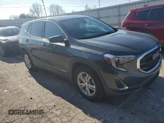 2020 GMC Terrain SLE с VIN 3GKALMEV4LL204979, выставлен на аукционе Copart как лот 77880884 с пробегом 75 448 миль миль и Списание • Salvage title. История ставок и продаж доступна на DreamBid. Изображение 4.