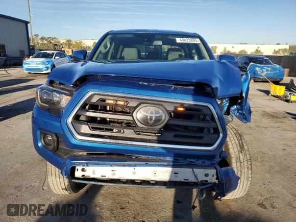 2018 Toyota Tacoma SR5 with VIN 5TFAZ5CN3JX058160, listed as a Copart auction lot 49823895 with 107,247 mi miles and Salvage Title. Bid and sale history available at DreamBid. Image 5.