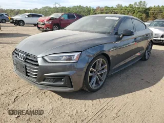 2019 Audi A5 Sportback Prestige with VIN WAUFNCF55KA051312, listed as a Copart auction lot 77605313 with 59,898 mi miles. Bid and sale history available at carsss.com. Image 1.