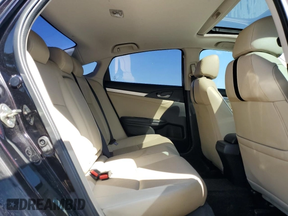 2016 Honda Civic Sedan EX-L with VIN 19XFC1F7XGE203507, listed as a Copart auction lot 50212395 with 83,835 mi miles and Salvage Title. Bid and sale history available at carsss.com. Image 10.