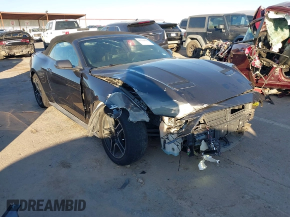 2019 Ford Mustang EcoBoost with VIN 1FATP8UH4K5171921, listed as a IAAI auction lot 41316076 with 86,081 mi miles. Bid and sale history available at carsss.com. Image 1.
