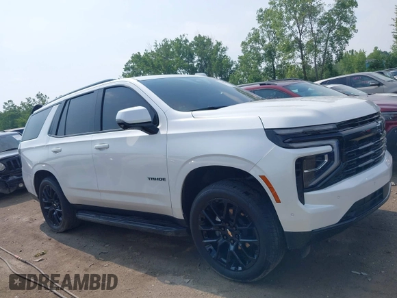 2025 Chevrolet Tahoe z VIN 1GNS6RRD7SR121714, wystawiony jako IAAI lot #42602552 z przebiegiem 9 824 mil mil oraz . Historia ofert i sprzedaży dostępna na DreamBid. Obrazek 13.