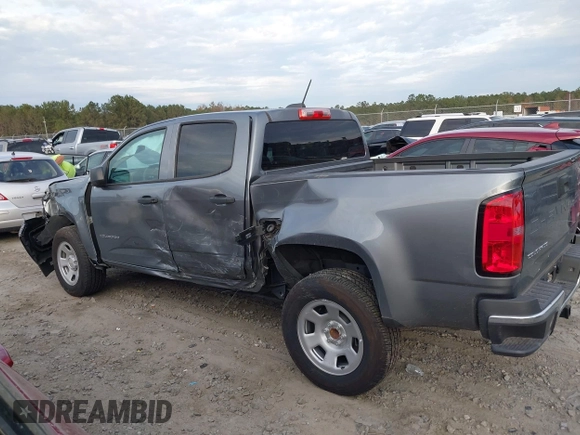 2022 Chevrolet Colorado 2WD Work Truck with VIN 1GCGSBEN4N1319525, listed as a IAAI auction lot 41070216 with 22,337 mi miles and . Bid and sale history available at DreamBid. Image 15.