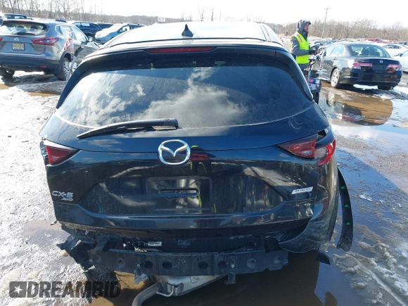 2018 Mazda CX-5 Touring with VIN JM3KFBCM2J0451828, listed as a IAAI auction lot 41531728 with 88,939 mi miles. Bid and sale history available at carsss.com. Image 16.