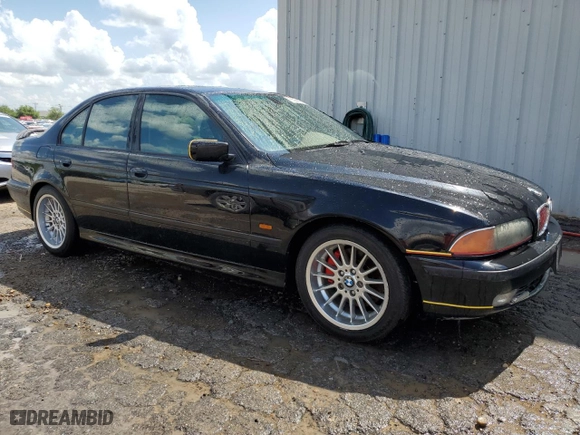 2000 BMW 5 Series 540iA with VIN WBADN6348YGM68059, listed as a Copart auction lot 66980074 with 174,640 mi miles and Clean Title. Bid and sale history available at carsss.com. Image 4.