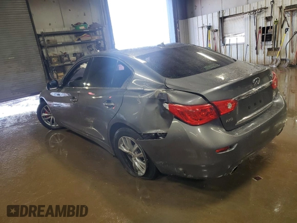 2017 Infiniti Q50 Premium with VIN JN1EV7AR6HM830034, listed as a Copart auction lot 50840515 with 80,067 mi miles and Non repairable. Bid and sale history available at DreamBid. Image 2.