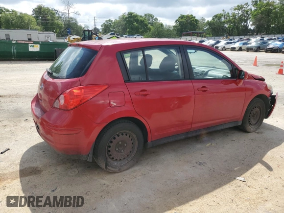 2010 Nissan Versa 1.8 SL with VIN 3N1BC1CP7AL437709, listed as a Copart auction lot 50507355 with 95,549 mi miles and Non Repairable. Bid and sale history available at carsss.com. Image 3.
