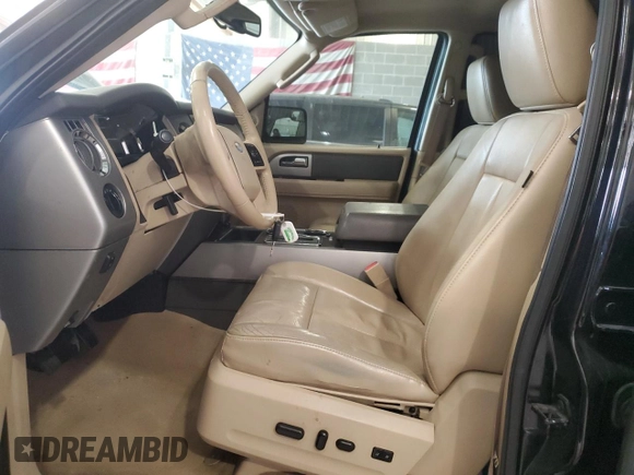 2013 Ford Expedition Max XLT with VIN 1FMJK1J55DEF29172, listed as a Copart auction lot 52540675 with 167,649 mi miles and Salvage title. Bid and sale history available at DreamBid. Image 7.