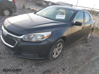 2015 Chevrolet Malibu LS with VIN 1G11A5SLXFF216698, listed as a IAAI auction lot 41816669 with 172,614 mi miles. Bid and sale history available at carsss.com. Image 2.