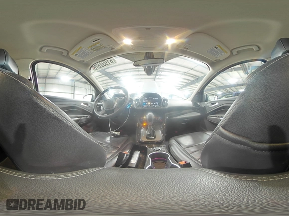 2016 Ford Escape Titanium with VIN 1FMCU9J95GUC27654, listed as a Copart auction lot 51950575 with 101,220 mi miles and Salvage Title. Bid and sale history available at carsss.com. Image 15.