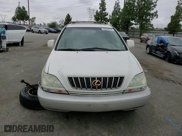 2002 Lexus RX 300 z VIN JTJGF10U220135051, wystawiony jako Copart lot #72284014 z przebiegiem 266 569 mil mil oraz Szkoda całkowita • Salvage title. Historia ofert i sprzedaży dostępna na DreamBid. Obrazek 11.
