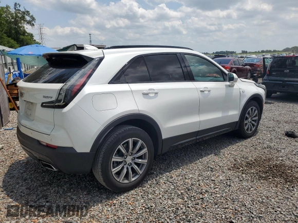 2019 Cadillac XT4 FWD Sport z VIN 1GYFZER47KF187301, wystawiony jako Copart lot #57715115 z przebiegiem 64 246 mil mil oraz Szkody całkowita. Historia ofert i sprzedaży dostępna na DreamBid. Obrazek 3.