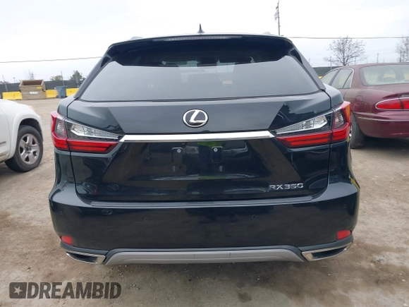 2022 Lexus RX with VIN 2T2HZMDA8NC353856, listed as a IAAI auction lot 41612514 with 41,314 mi miles. Bid and sale history available at carsss.com. Image 16.