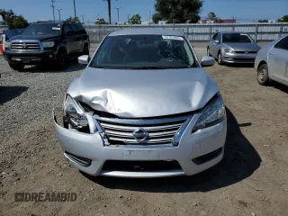 2014 Nissan Sentra SV with VIN 3N1AB7AP7EL672931, listed as a Copart auction lot 53701805 with 100,509 mi miles and Salvage Title. Bid and sale history available at DreamBid. Image 5.
